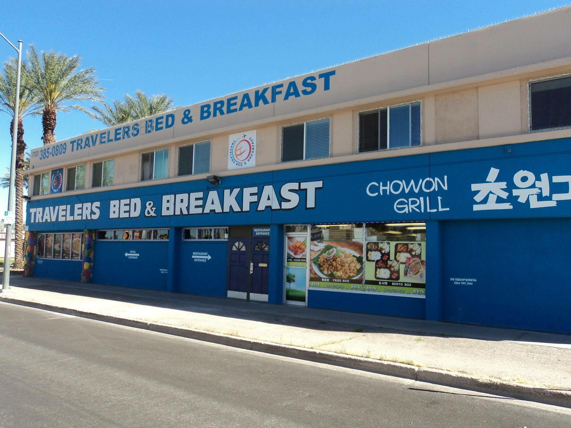 Travelers Bed & Breakfast Hostel Las Vegas Bagian luar foto